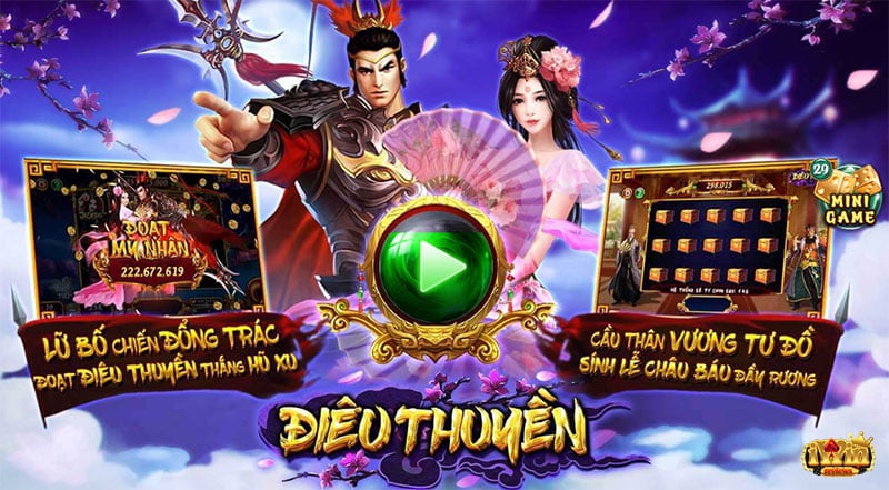 Slot game đình đám nhất thị trường Điêu Thuyền