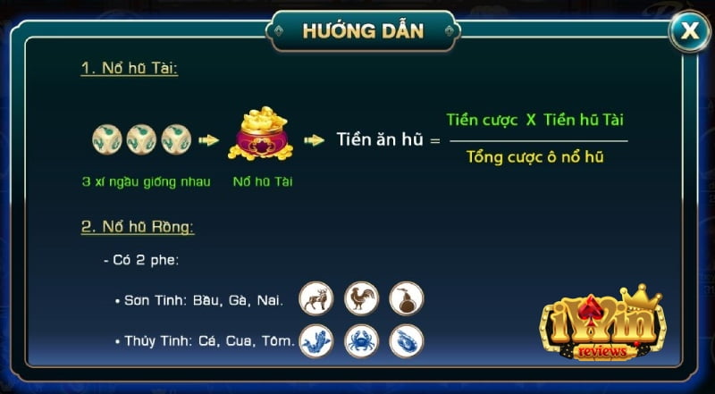 Tìm hiểu kỹ hướng dẫn trước khi chơi game Bầu Cua