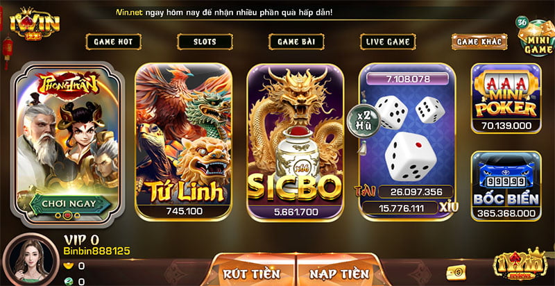 Mini game tài xỉu chưa bao giờ khiến người chơi iWin thất vọng về chất lượng