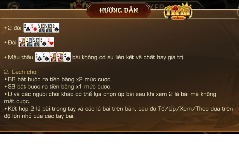 Mẹo chơi poker Iwin dễ dàng giành chiến thắng nhất