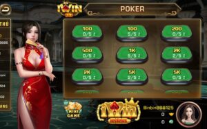 Giới thiệu trò chơi bài Poker Iwin 