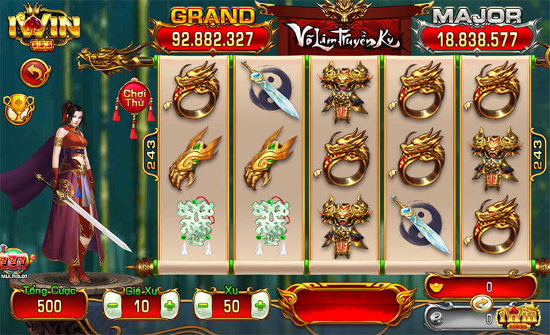 Game slot hấp dẫn Võ lâm truyền kỳ